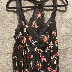 Torrid Skull & Roses nightie